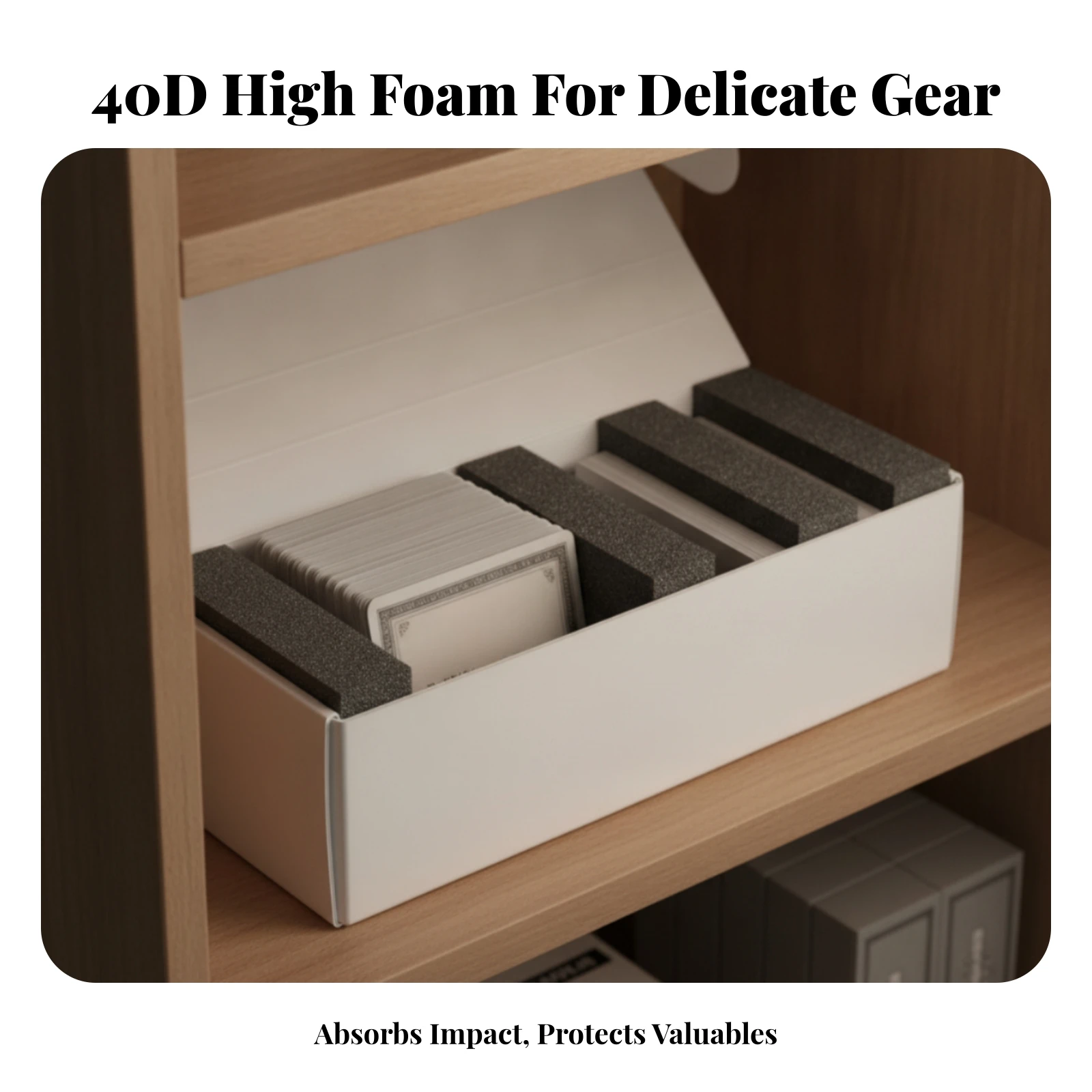 100 Pieces Toolbox Foam Organizer Shock-Absorbing Foam Block Insert Dense Flexible for Mechanics, Toolboxes, Workshops