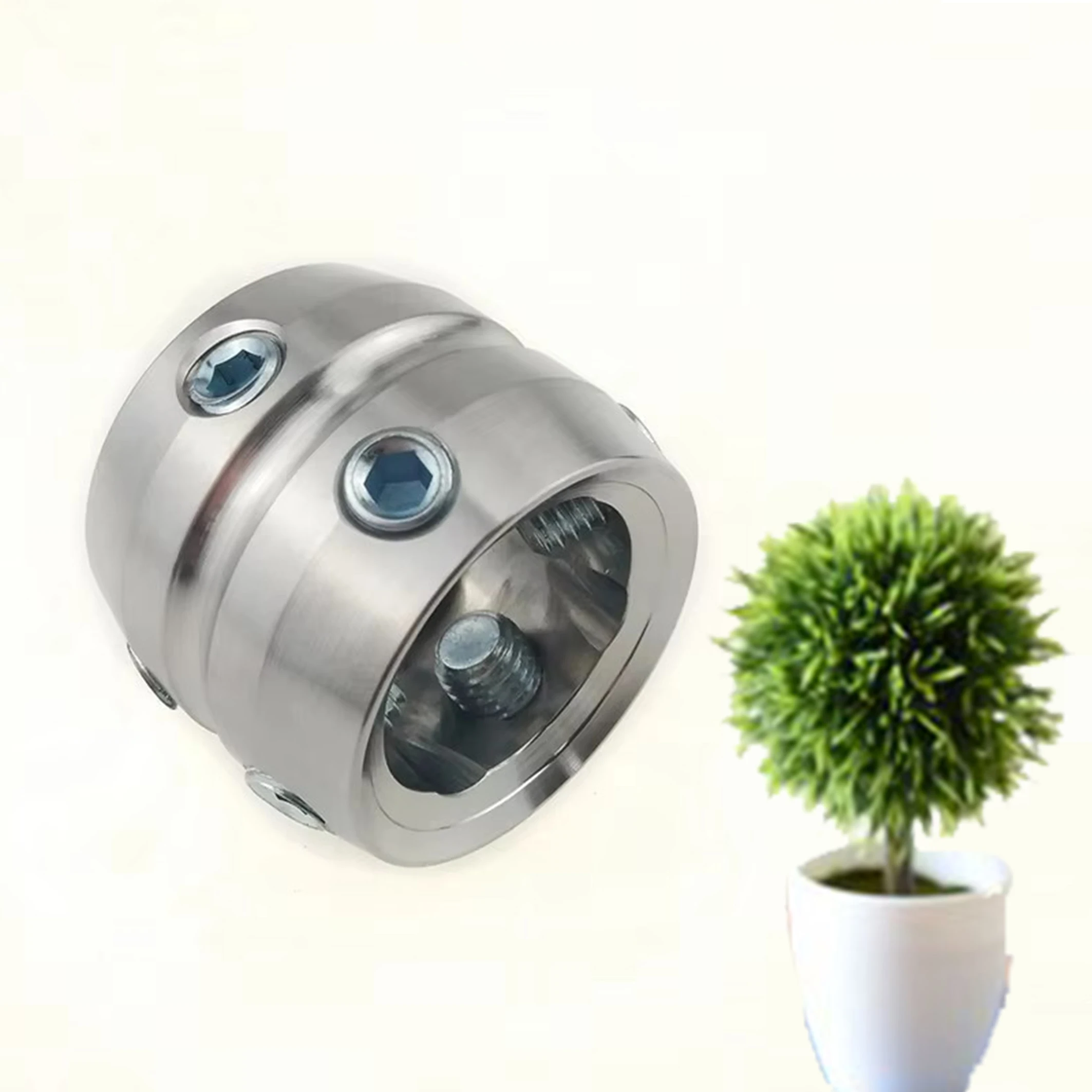 Stainless steel / Titanium Bi-directions Tube Adaptor Prosthetic Leg Double Tube Adapter, Artificial Limbs Components 4P27
