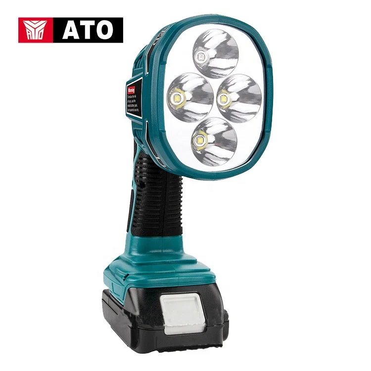 ATO Portable LED Warning Spot Light Work Lamp Flashlight Torch Spotlight