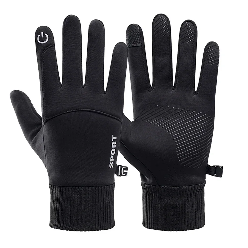 

Winter Warm Cycling Waterproof Men's Gloves Windproof Sports Fishing Touchscreen Driving Motorcycle Ski Non-slip Women Gloves