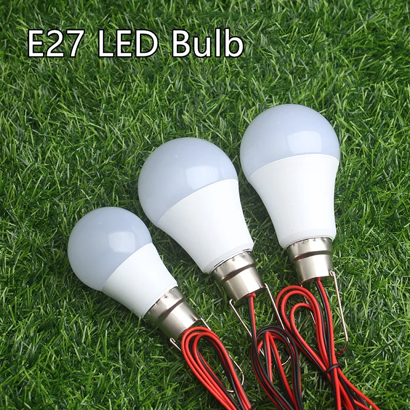DC12V Low Voltage Bulb Bottle Cap Light Night Market Stall Lamp Wire Clip Low Voltage Dc High Brightness Led Lamp Bulb