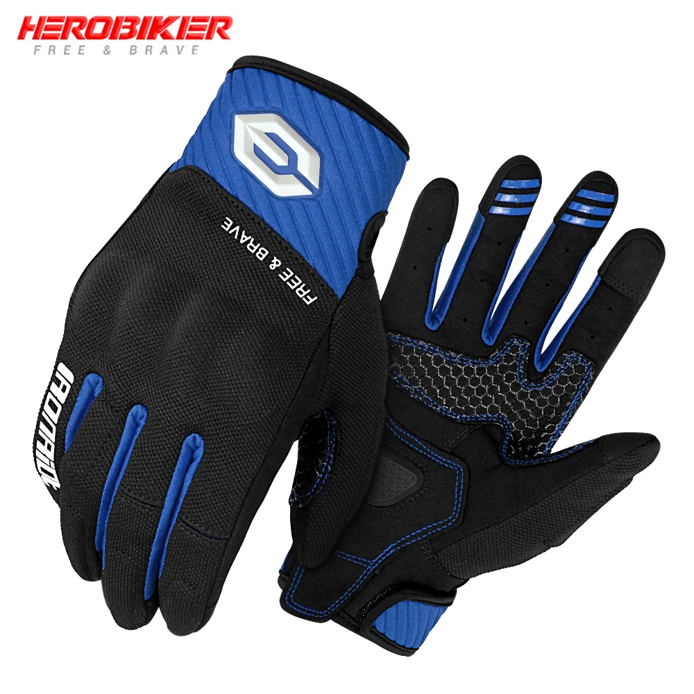 

Full Finger Riding Glove Motorcycle Breathable Gloves Anti Fall And Anti-collision Touch Screen Outdoor Sports Protective Glove