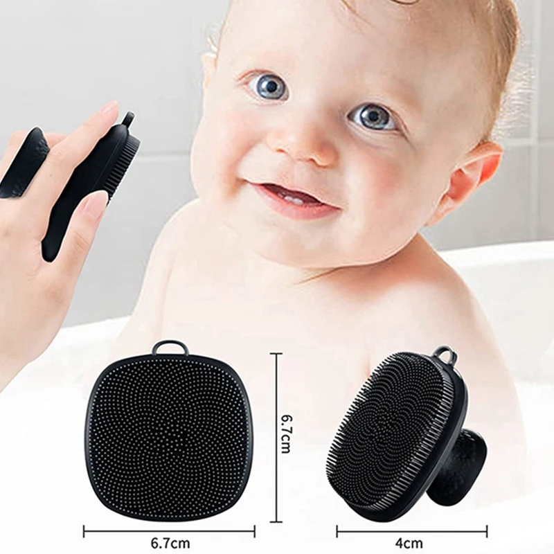 Scrubber per il viso in Silicone, massaggiatore per il viso esfoliante delicato, rimuove la pelle secca morta, accessorio per il bagno Scrubber per il viso