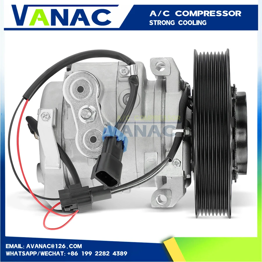 FOR 10S15C AC Compressor Freightliner Cascadia 2010-2011 198372 2265771000 447280-1501 4472801501 247300-7610 2473007610 6512983