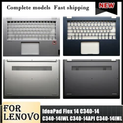 Nowy dla Lenovo IdeaPad Flex 14 C340-14 C340-14IWL C340-14API C340-14IML FLEX-14IWL pokrywa laptopa podparcie dłoni dolna pokrywa C340-14