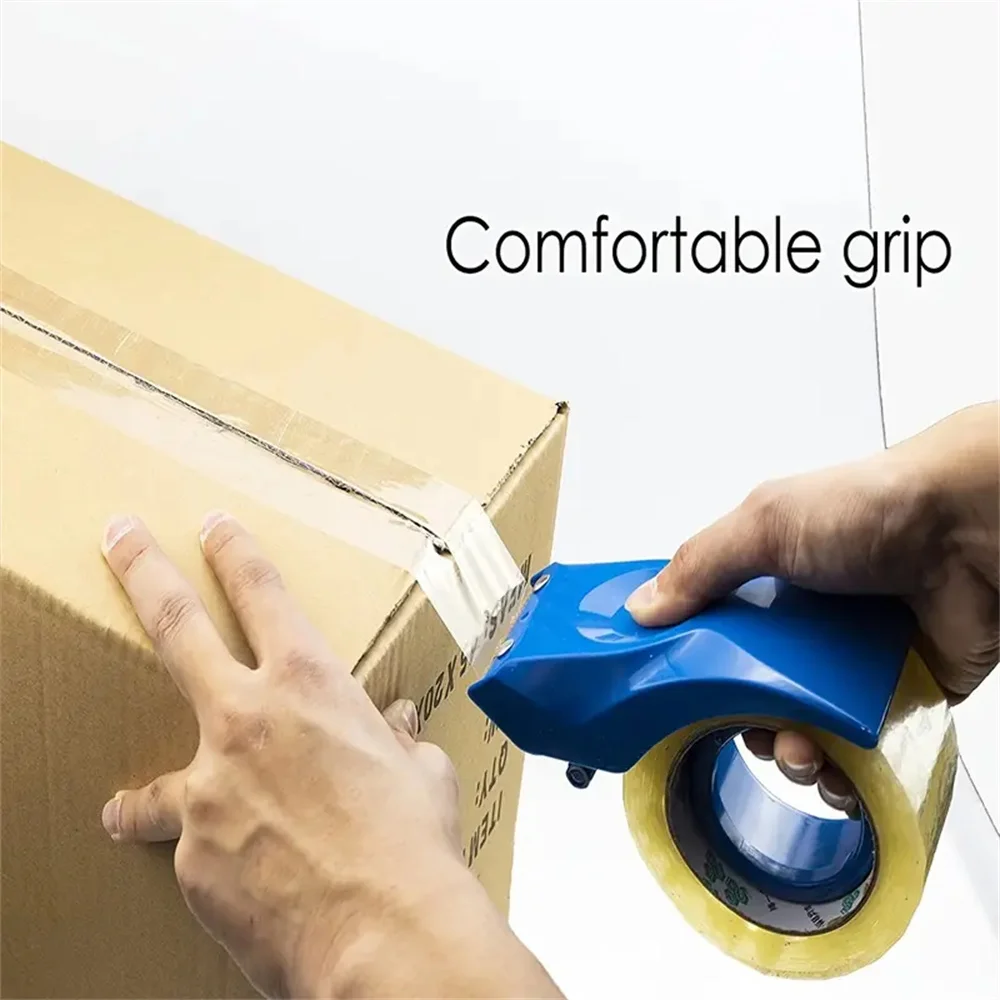 Multi-Color Tape Dispenser: Heavy-Duty, Ergonomic with Precision Blade, Ideal for Office & Commercial Use, No Assembly Needed