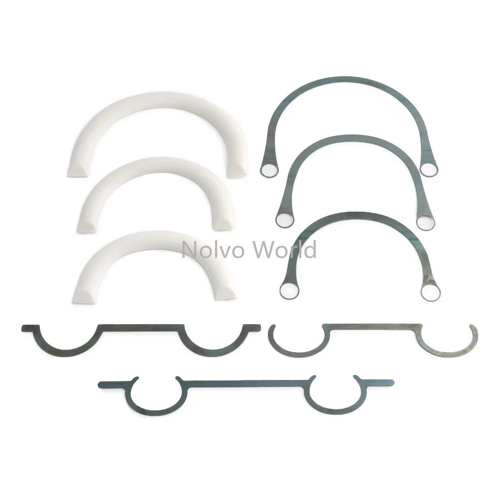 5/20/30PCS Metal Handle Inner Core Rubber Strip Protector For DIY Leather Bags Handle Core Kit Handmade Supplies Accessories