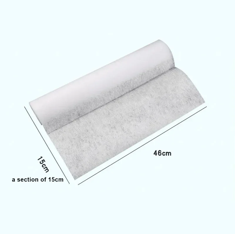 46cm*5/10M Range Hood Filter Paper Non-woven Oil-proof Cotton Filter Disposable Range Hood Exhaust Fan Filter Extractor Tools