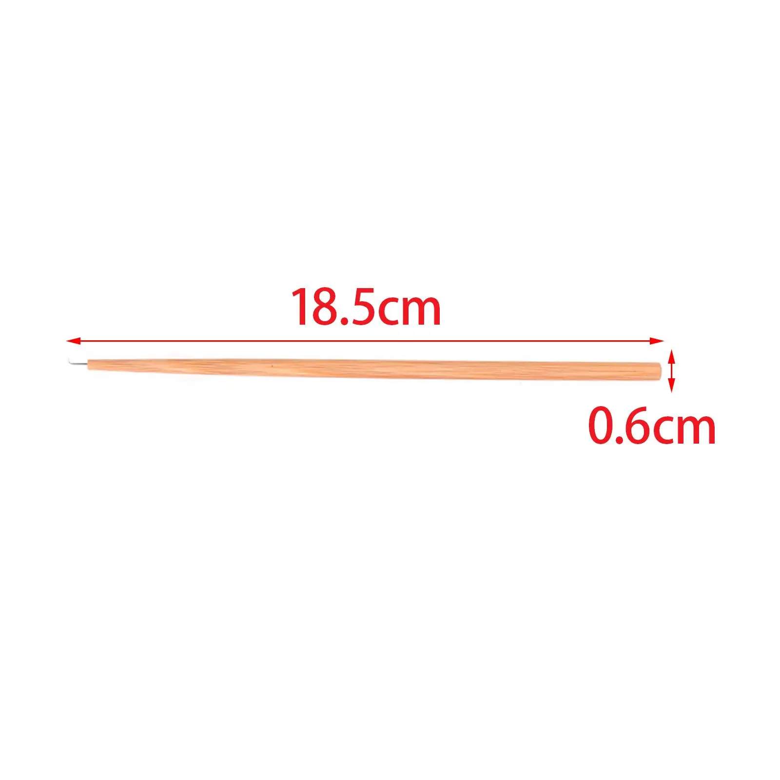 4 Pieces Lace Wig Ventilating Needle Kit Wooden Handle Accessories Hair Weave for Make/Repair Lace Wig Hooking Hair