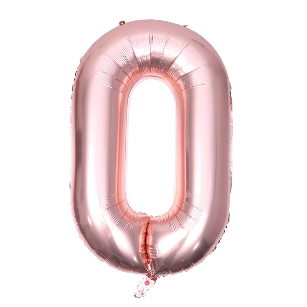 

Number 60 Jumbo Foil Balloon 40 Inch Party Festival Decoration Birthday Anniversary Photo Props Reusable Aluminum Foil