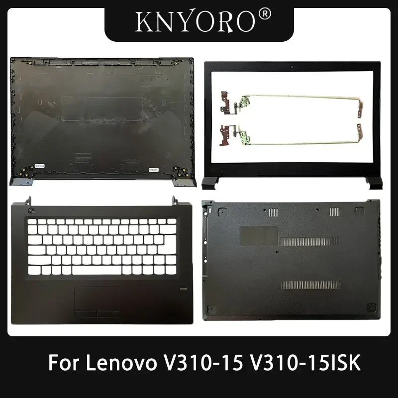 

Original New For Lenovo V310-15 V310-15ISK V310-15IKB Laptop LCD Back Cover Front Bezel Hinges Palmrest Cover Bottom Case Black