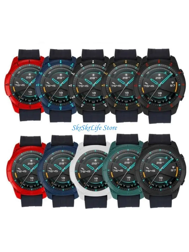 

E65E Dustproof Bumper Screen Protector for Watch GT2 46mm Watch Housing Cover