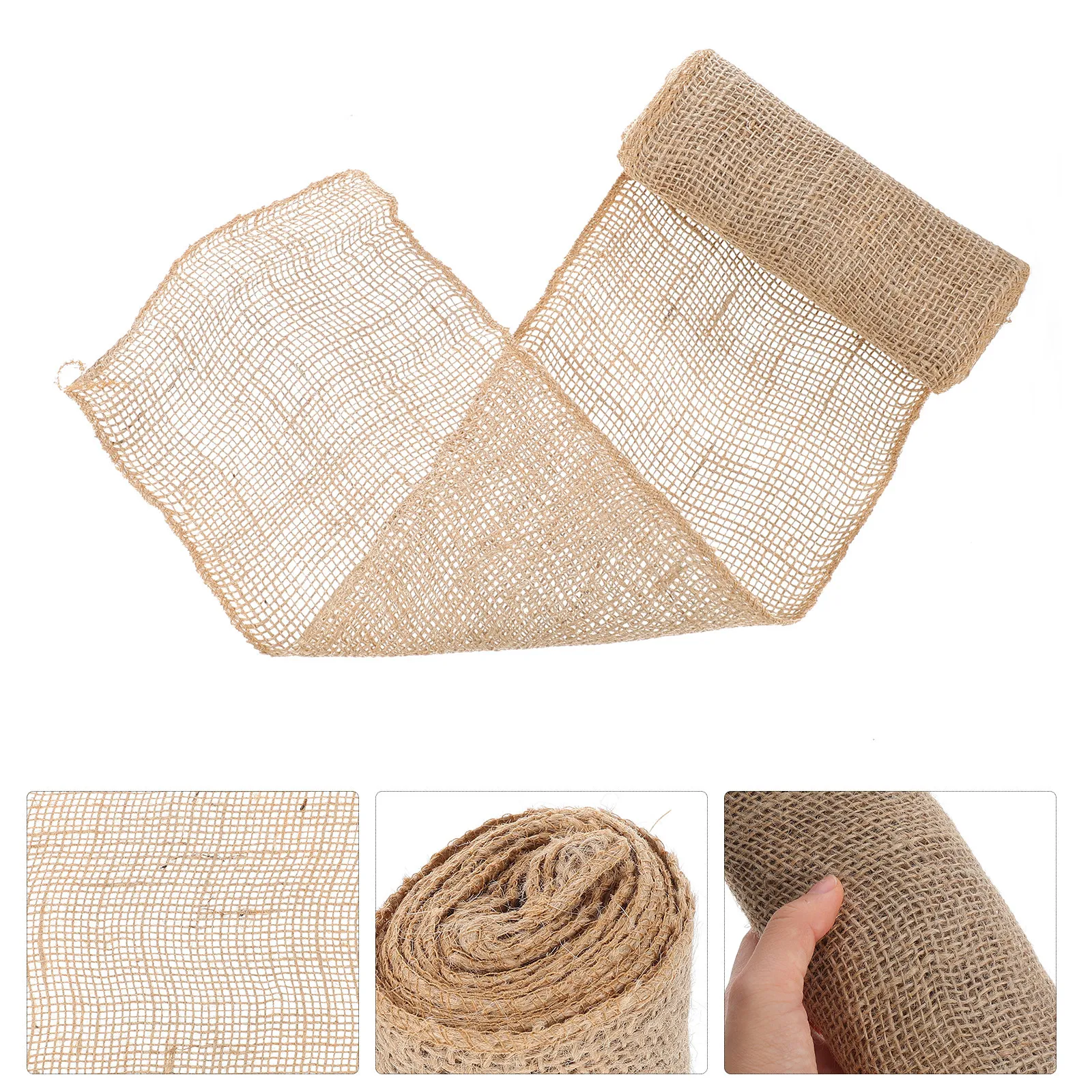 

Burlap Tree Wrap Linen Plant Cover Tree Cold-Proof Protector Wrap Winter Frost Wind Hail Snow Protection Gardening Accessory
