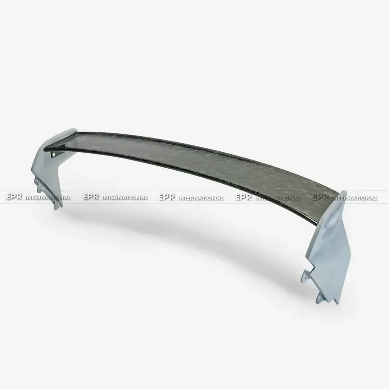 (Local in USA) For Mini Cooper R56 Rear Roof Spoiler Wing Forged Carbon Look + Frp Unpainted Trim Bodykits Replacement