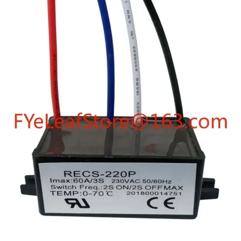 RECS-205P RECS-220P RECS-240P 30A 60A 120A 220V Electronic Centrifugal Switch Single-phase Motor Intelligent Starter