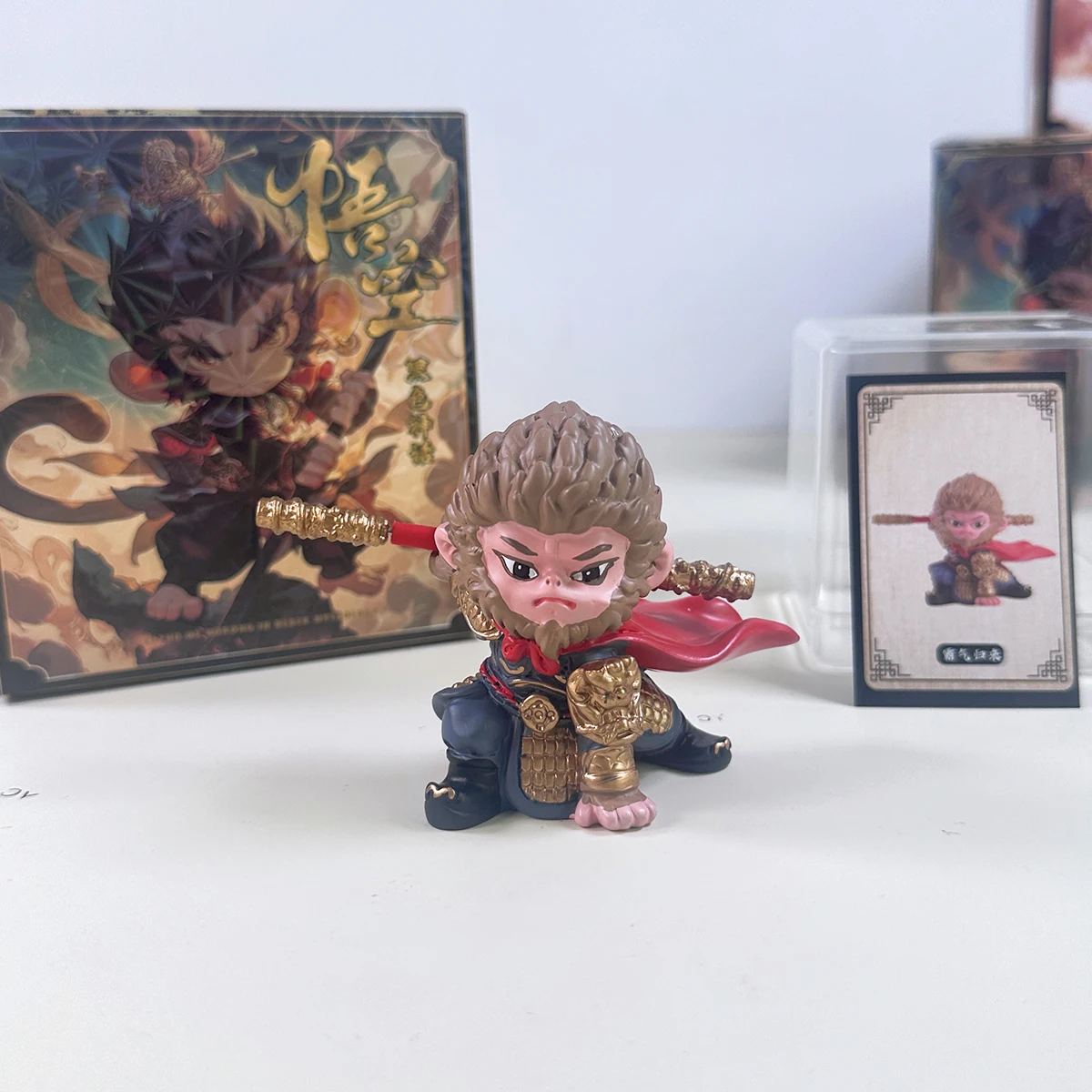 black Mythic Wukong Blind box Action figure made by hand rim Jointly signed Furniture for display Birthday present Surprise gift