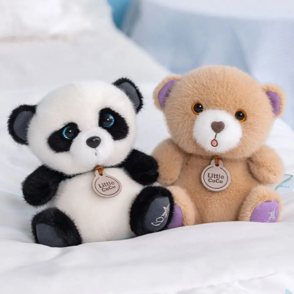 

's Accompany Dolls Rabbit Raccoon Doll Penguin Cute Panda Soft 15cm Black Cat Doll Birthday Christmas