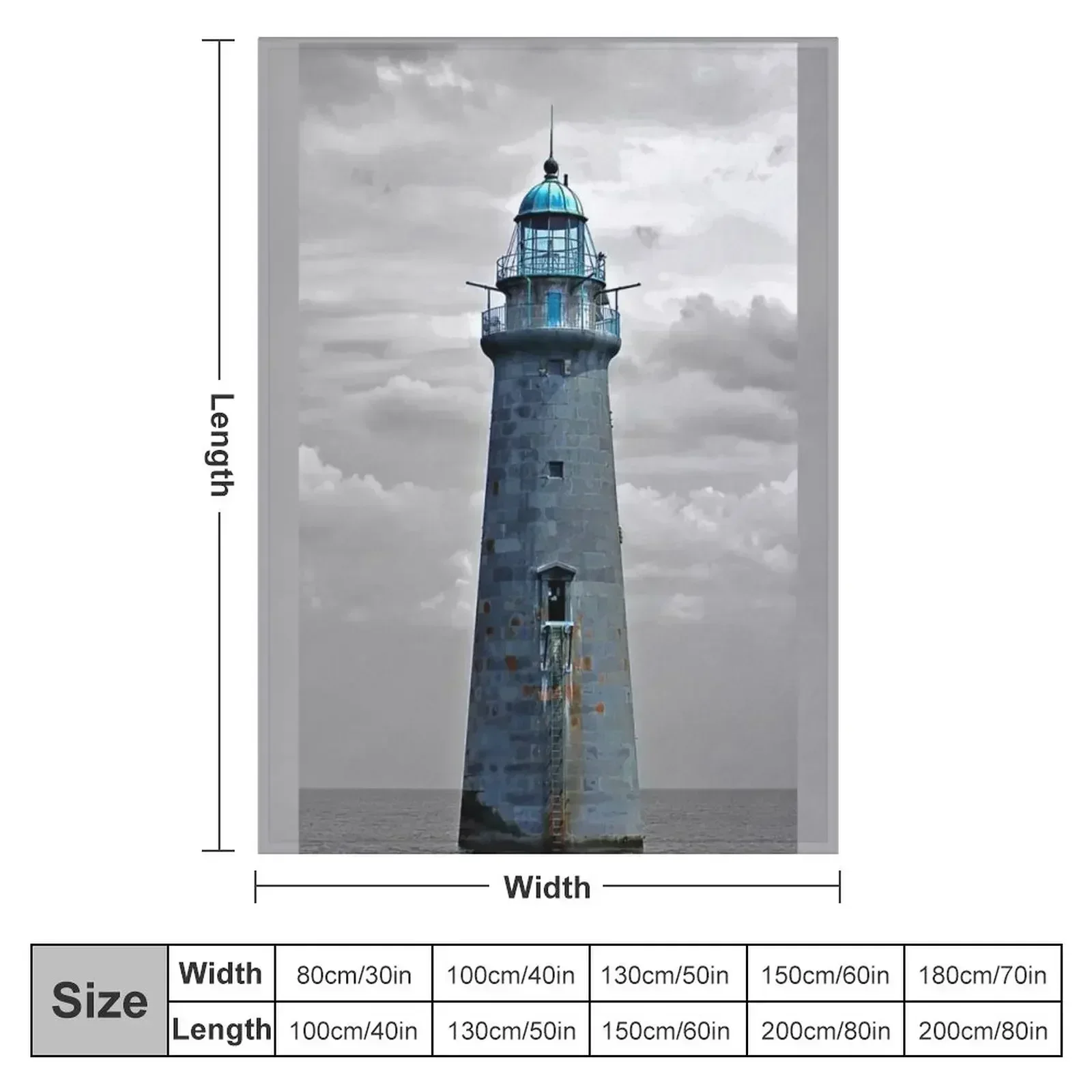 Minot Light - Scituate Massachusetts Throw Blanket couch cozy soft plush fuzzy picnic outdoor blanket