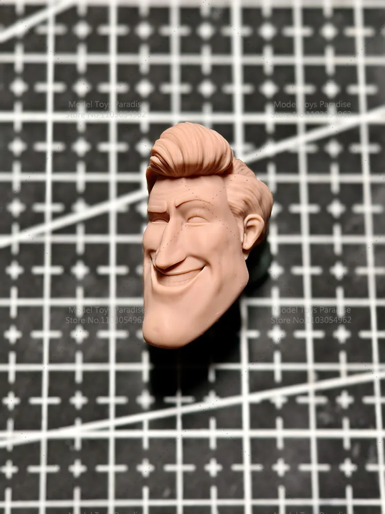 غير مصبوغ لتقوم بها بنفسك 1/12 مقياس الغريبة بطل الأبيض نموذج رئيس أنيمي الرجال الجندي رئيس نحت صالح 6 بوصة عمل الشكل الجسم #4