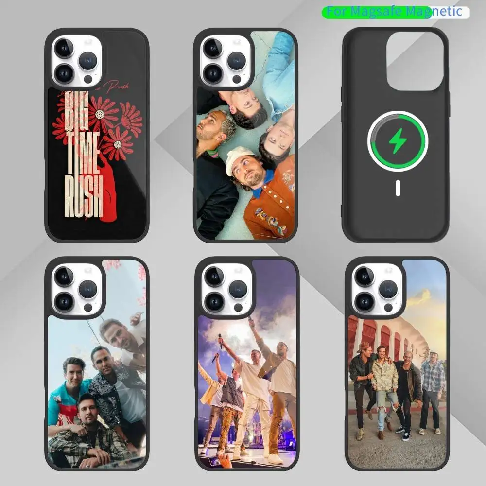 

Combination B-Big Time R-Rush Phone Case For iPhone17,16,15,14,13 Plus,Pro Max Magnetic For Magsafe Wireless Charging