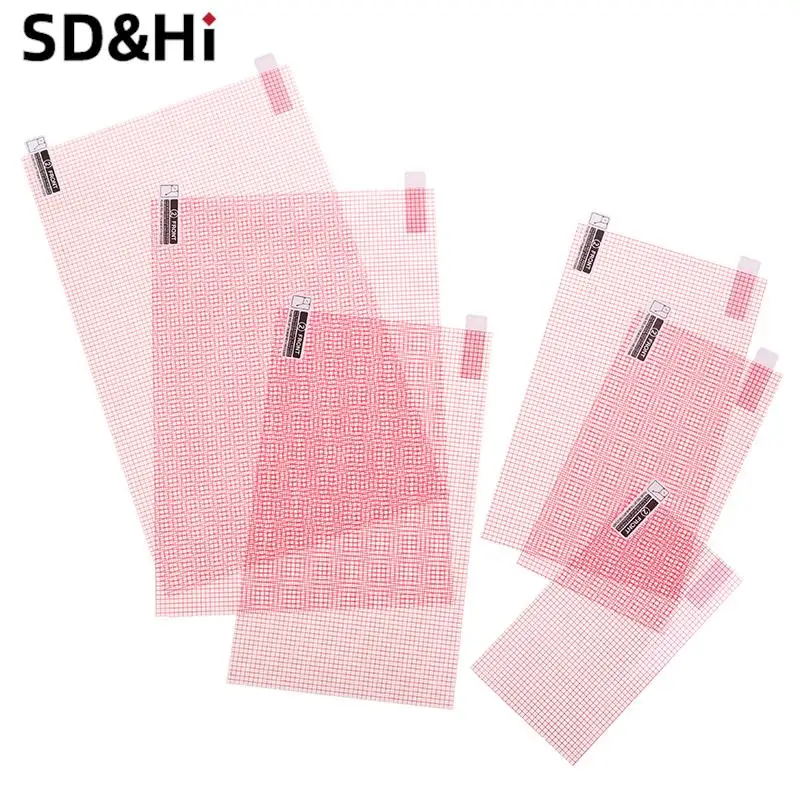 2pcs/set Universal Screen Protector 5/6/7/8/9/10 Inch Smart Phone Tablet GPS Anti-dust Anti-scratch Protective Film