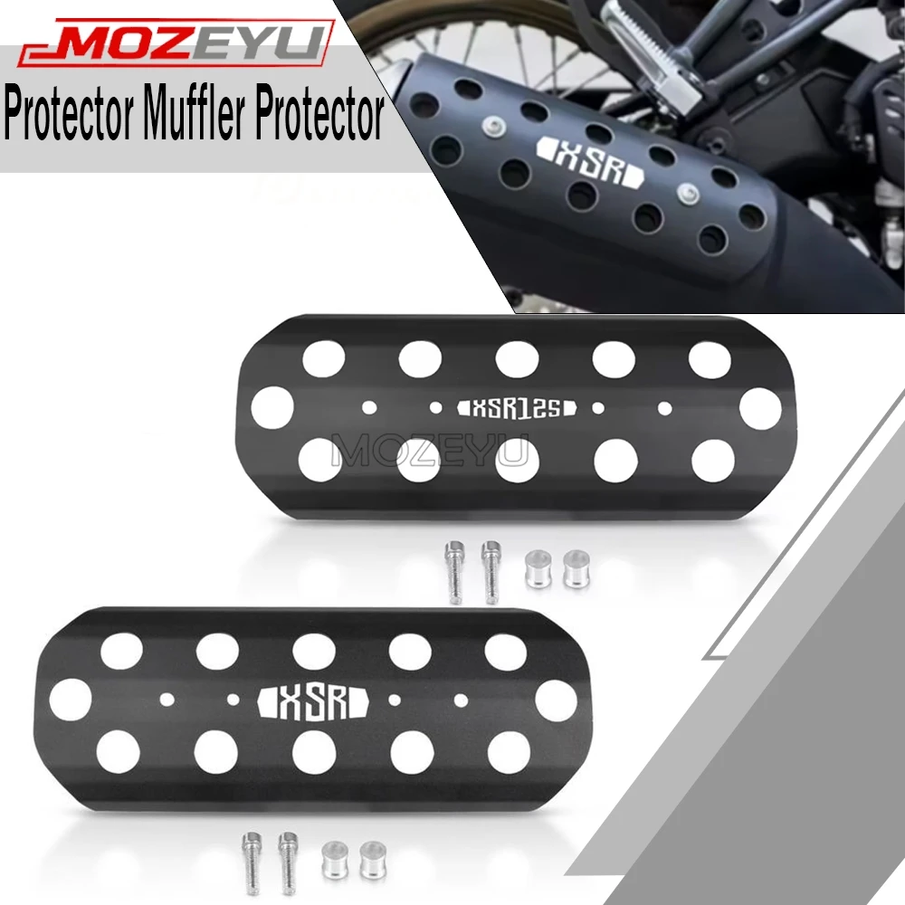 

For YAMAHA XSR 125 2021 2022 2023 2024 2025 XSR125 Motorcycle Exhaust Pipe Protector Heat Shield Cover Guard Anti-scalding Cover
