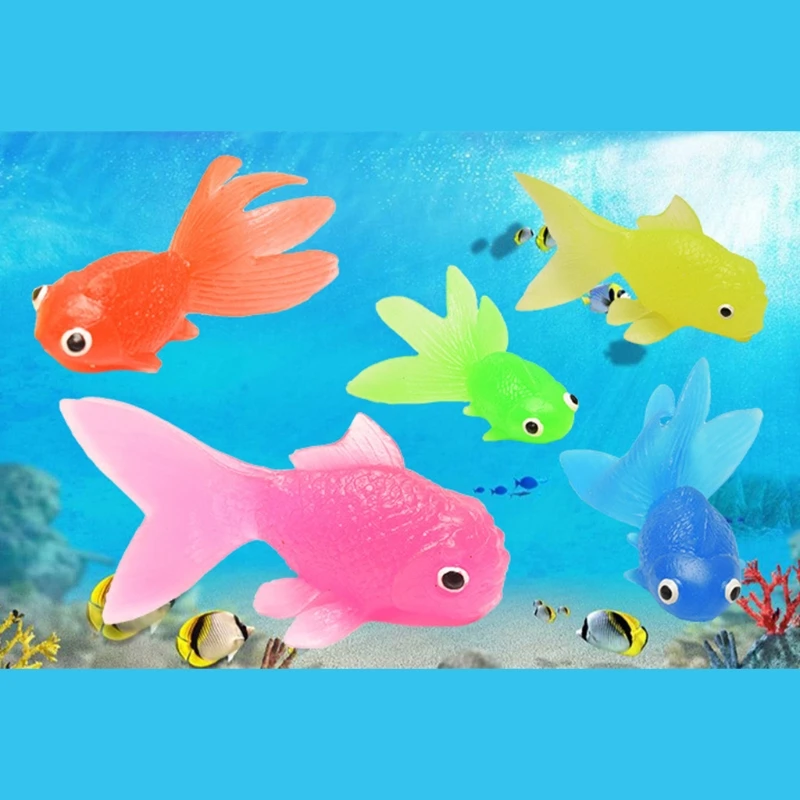 ใหม่ MINI Goldfish Marine สัตว์ตกแต่งรถยนต์สำหรับการสอนห้องเรียนเด็กชาย