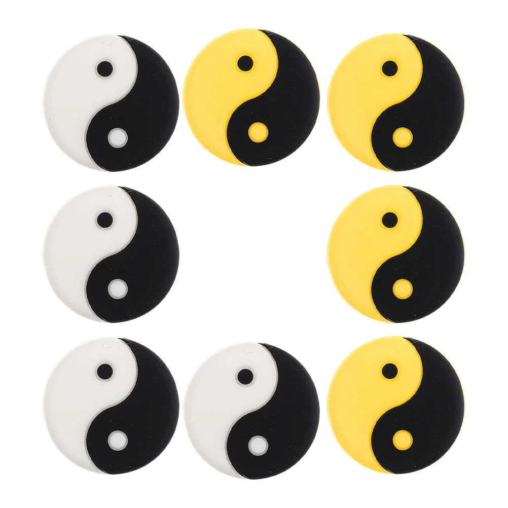 

8 Pcs Dampners for Tennis Rackets Silicone Vibration Dampener Dampeners Multi-color