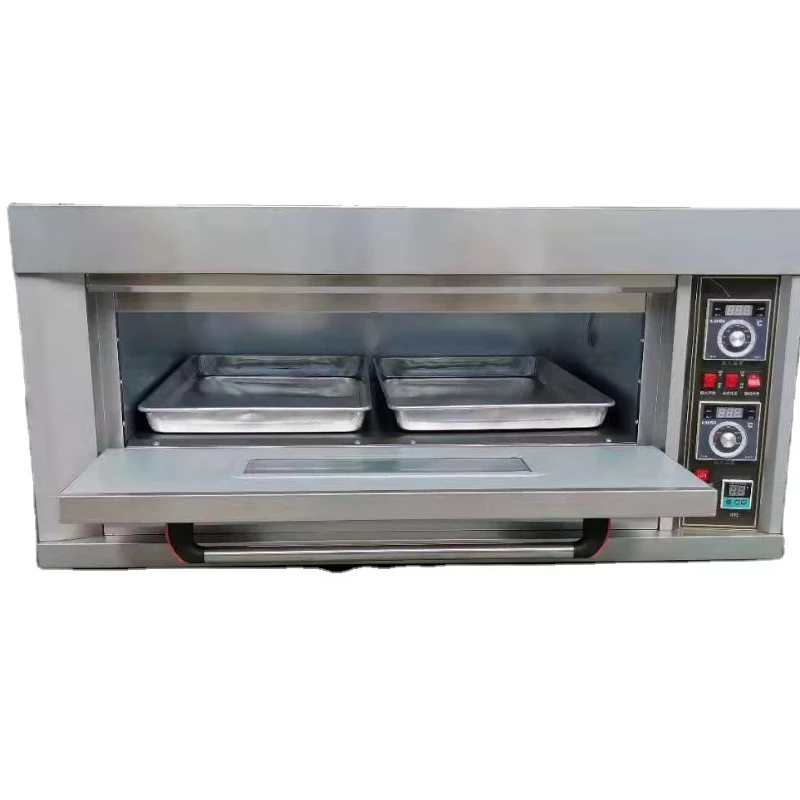 220V 110V Gas Commercial Oven Counter Kitchen Chef Cooker with Oven