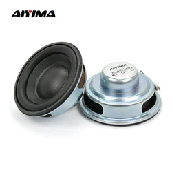 AIYIMA 2 pezzi mini altoparlanti audio 50MM 4 Ohm 5W subwoofer multimediale altoparlante portatile amplificatore audio altoparlante fai da te