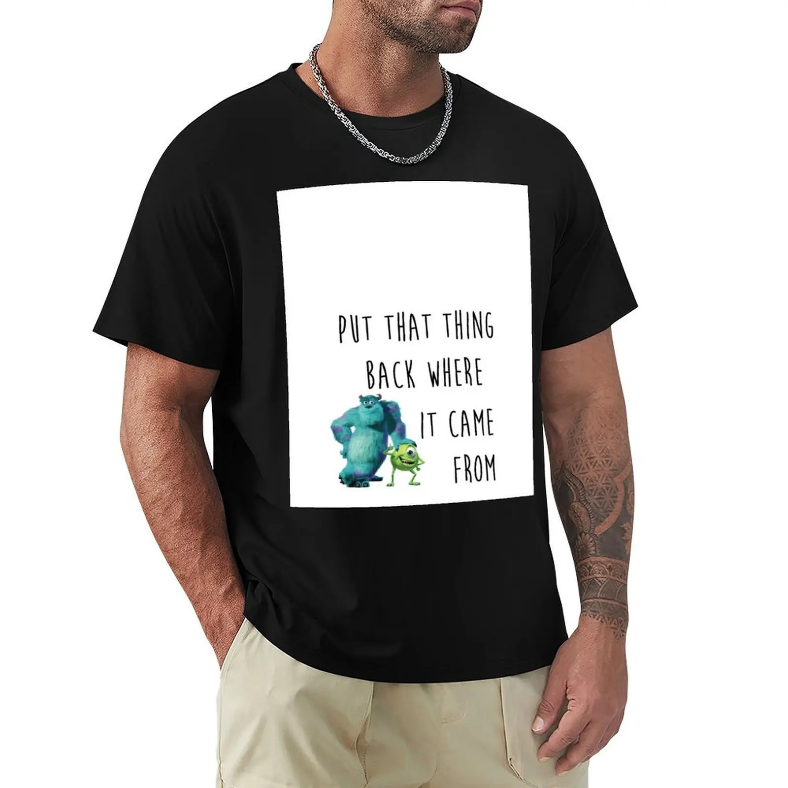 Put That Thing Back Where It Came From: A Musical T-Shirt Breathable Travel T-Shirt
