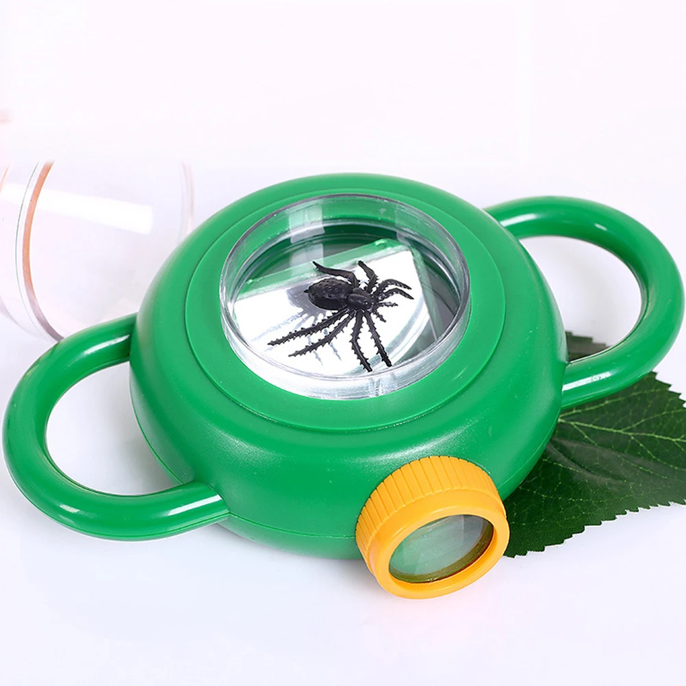 

Insect Box Magnifying Glass Kids Viewer Exploration Toy Child Magnifier Observer Set Insect Plant Learning Gift