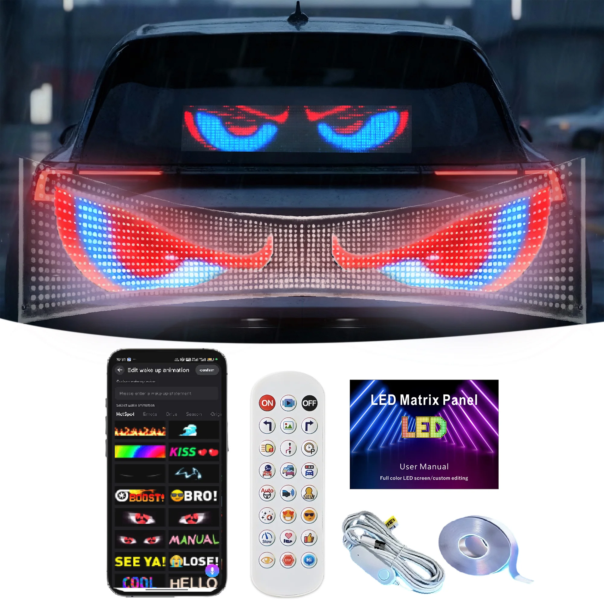 diy-led-matrix-panel-transparent-soft-ai-voice-remote-bluetooth-app-scrolling-sign-for-car-store-window-bar-hotel