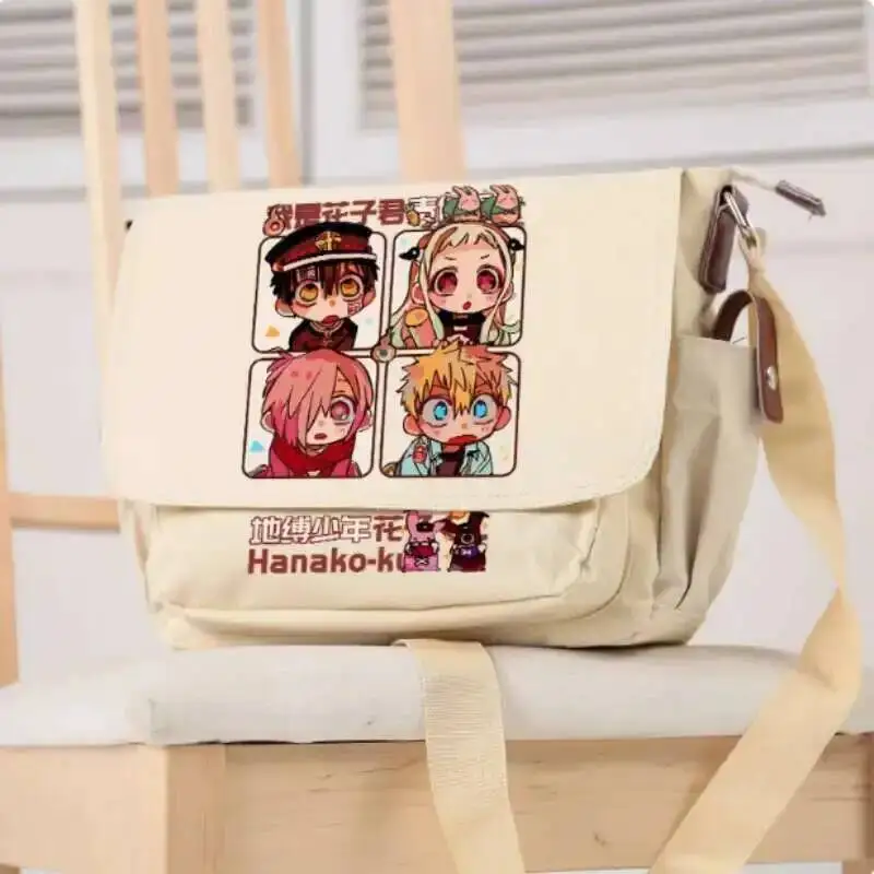 

Повседневная школьная сумка-мессенджер Hanako-Kun в унитазе, школьная сумка-мессенджер, подарок для студентов-подростков B2179, аниме