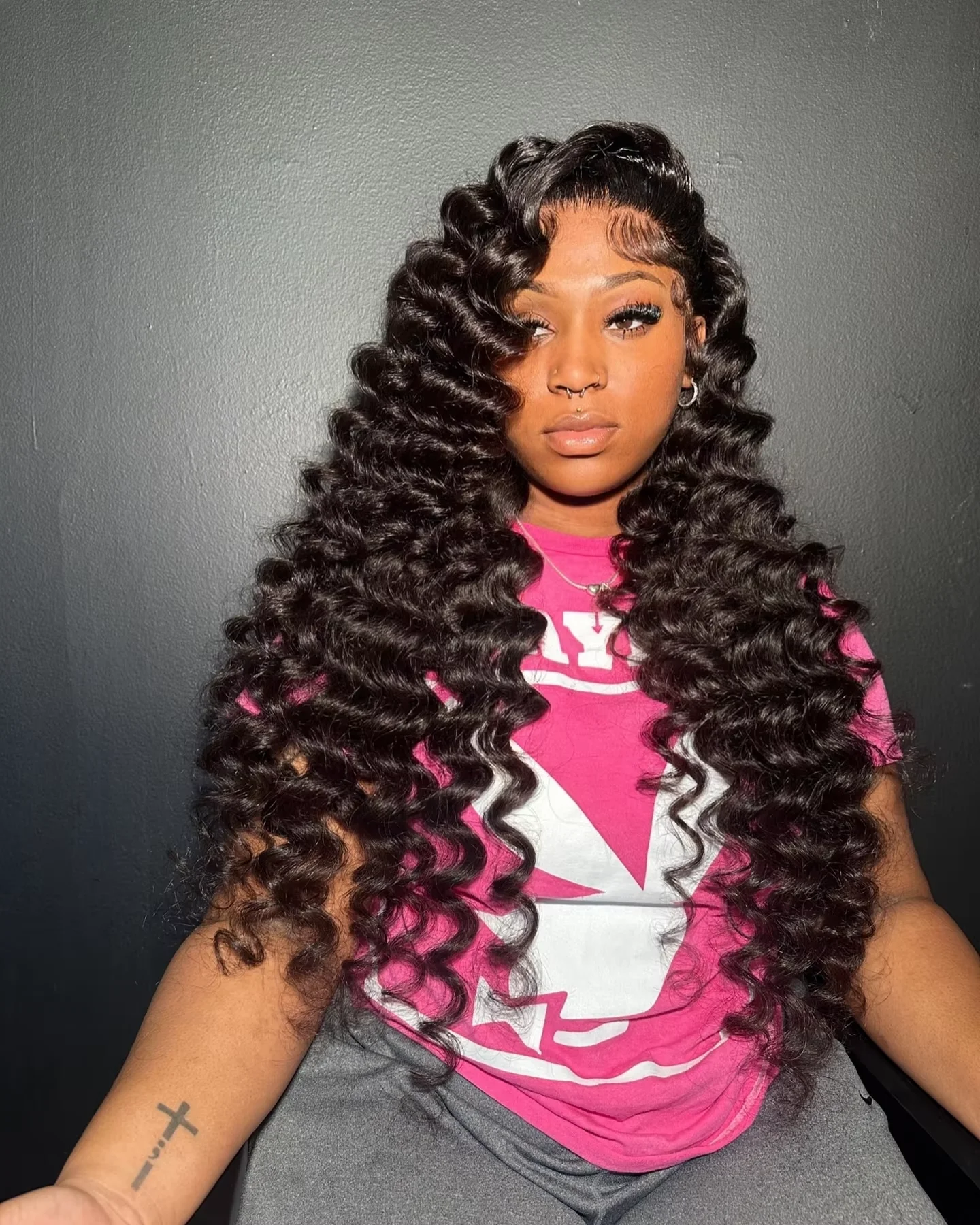 

200% Loose Wave 13x6 HD Lace Frontal Human Hair Wig Brazilian 30 40 Inch Deep Wave Wigs For Women 13x4 Lace Front Wig