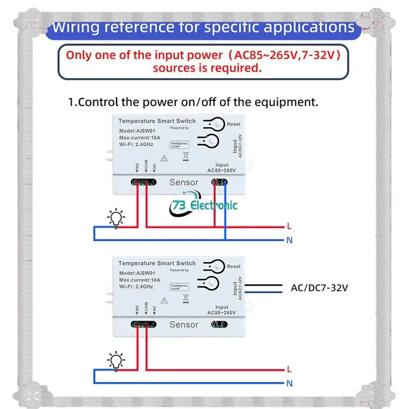 

24-часовая доставка 3X Tuya Wi-Fi датчик температуры 2,4G Wi-Fi датчик температуры умный переключатель с температурой 1 м Pro