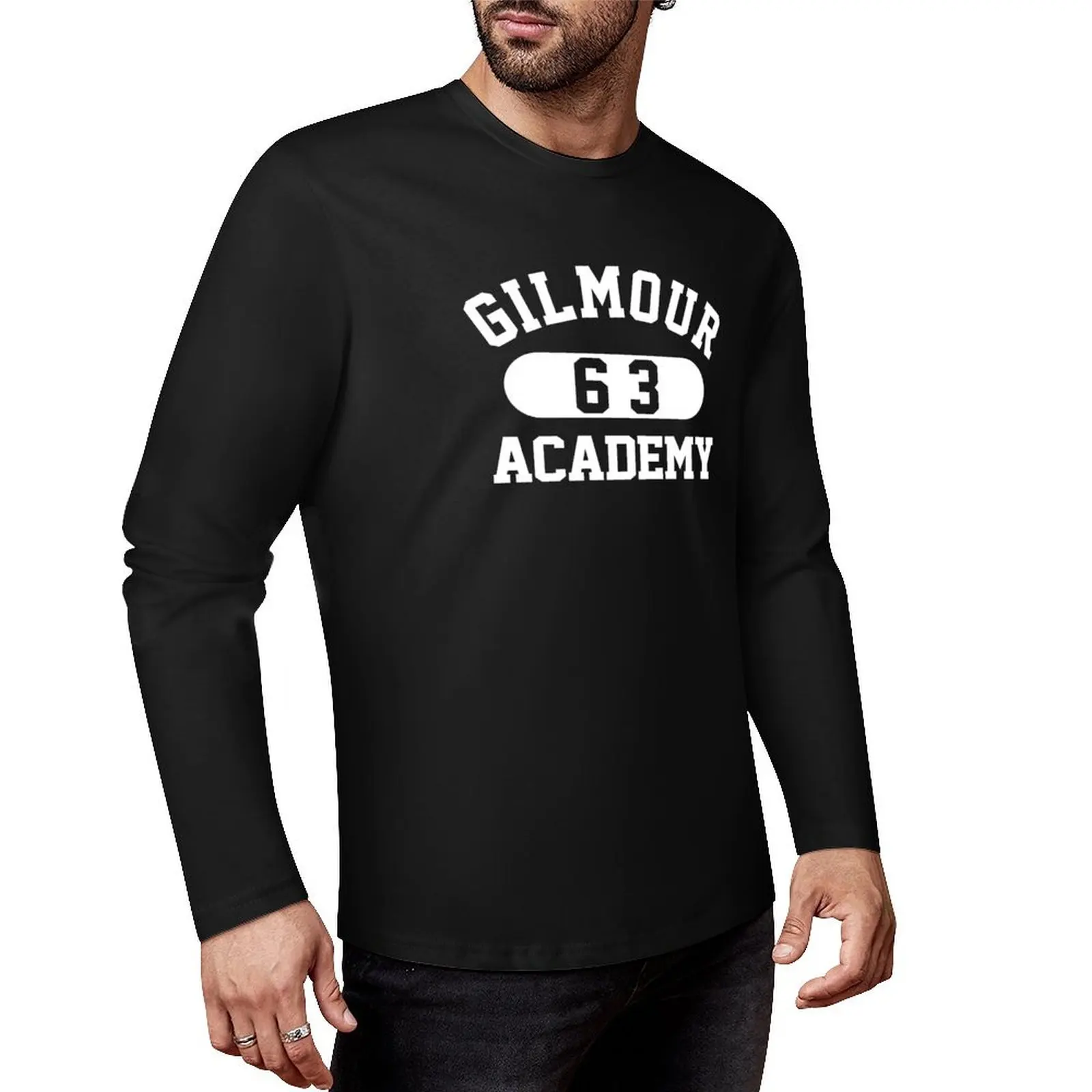 

GILMOUR ACADEMY Long T-Shirt shirts graphic tees plus size t shirts graphic t shirt t-shirts man mens white t shirts