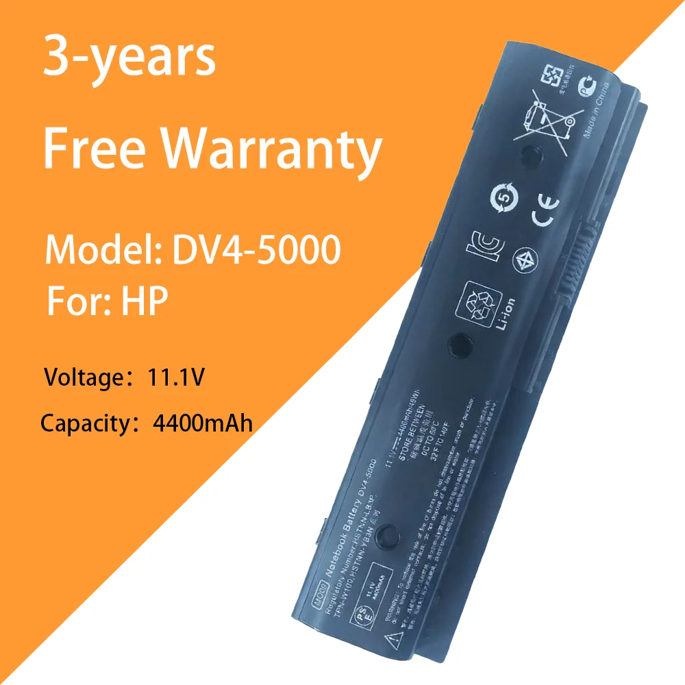 

11.1V 6cells new notebook battery DV4-5000 for HP DV6-7045TXX 7002TX UB3N MO06