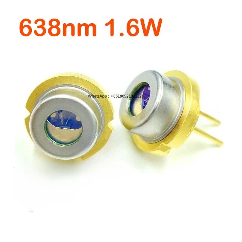 Original HL63623HD 638nm 1.6W - 1.9W Orange Red, Diode, Single Beam of Light