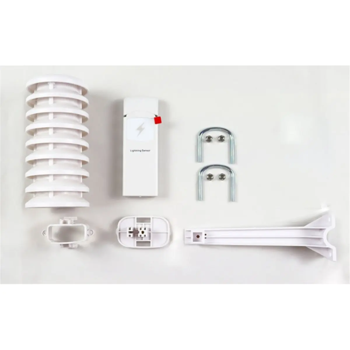 Wireless Detection Sensor with Solar Radiation Shield, Detects Bolts and Storms Within 40 Km