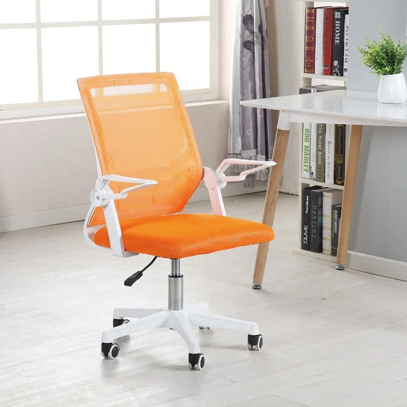 */-* Wholesale Hot Selling Modern Ergonomic Cross Legged Office Chair Mesh Revolving Lifting Armrest CEO Office Manager