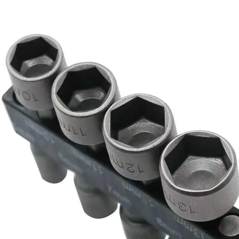 9 pz/14 pz bussole esagonali manicotto ugelli dado Driver Set Set di cacciaviti Set di punte Set di strumenti chiavi a bussola