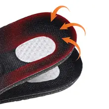 Silicone Gel Running Insoles with Arch Support #5