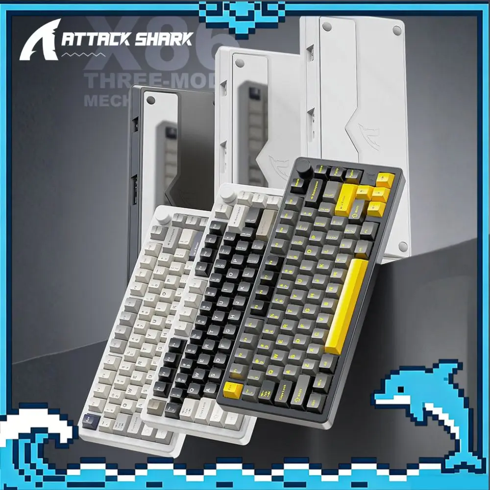 Attack Shark X86 Mechanical Gaming Keyboard RGB Wireless