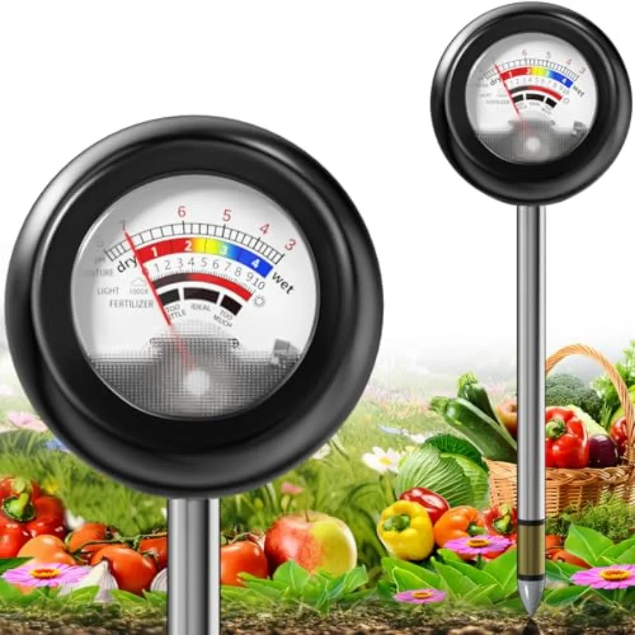 4 in 1 Soil Tester Plant Moisture Meter
