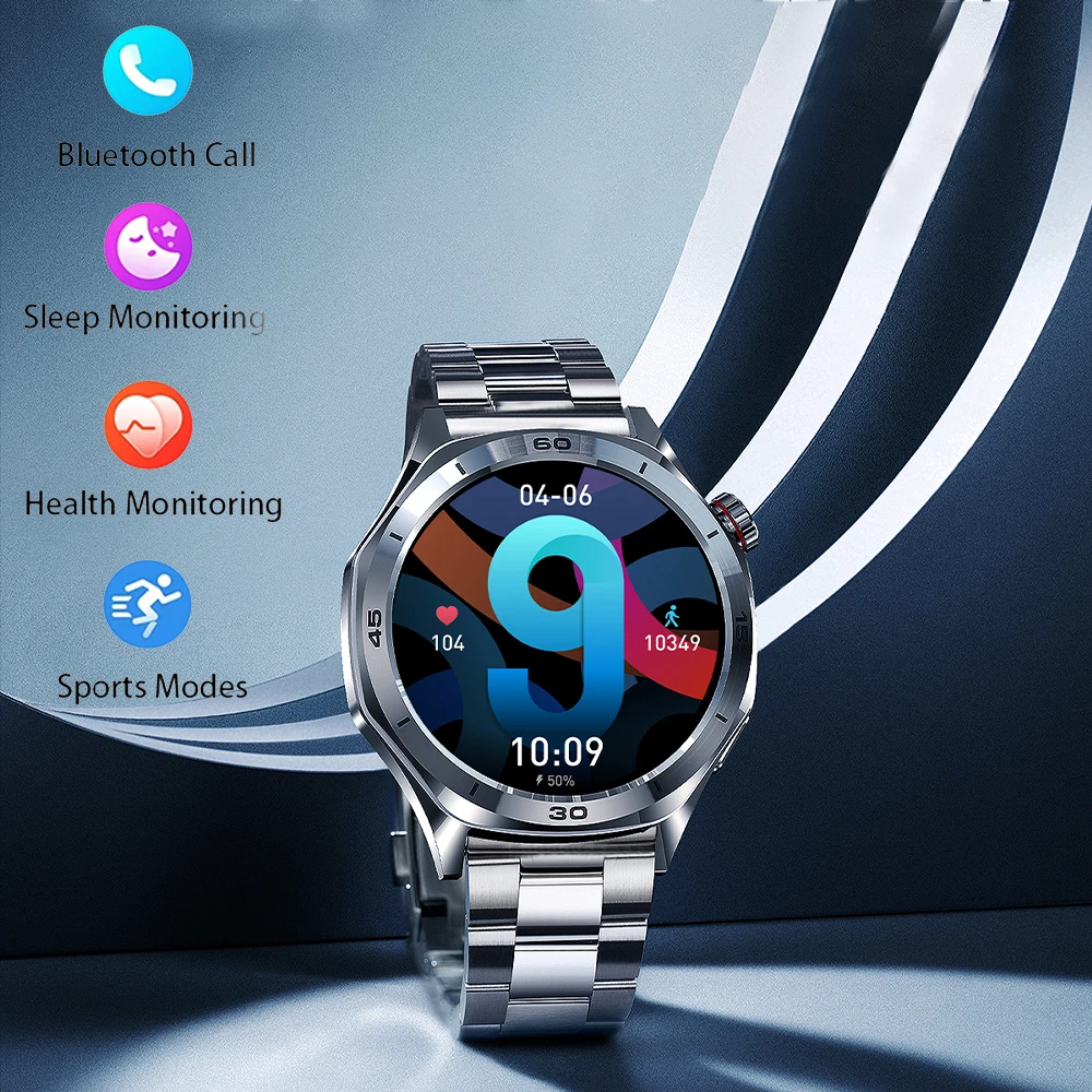 

2024 New Men's Smartwatch 1.52 Inch 360 * 360 High-definition Resolution Voice Assistant Heart Rate Monitoring Smartwatch