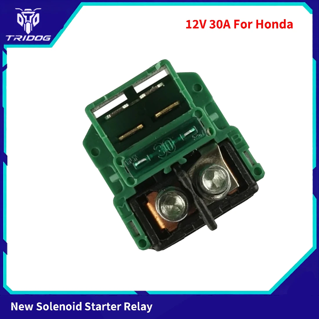 12V Solenoid 30A Starter Relay for Honda CB750 Nighthawk CB900F CB600 CB1000 CB1100SF X11 CB1300 Super Four 1991-2016, 5