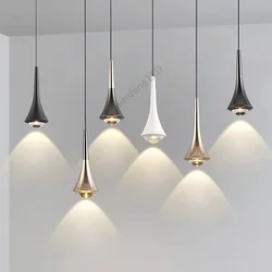Lámpara de araña Led moderna popular de Europa y Estados Unidos, lámparas colgantes de diseño, dormitorio, mesita de noche, sala de estar, cocina