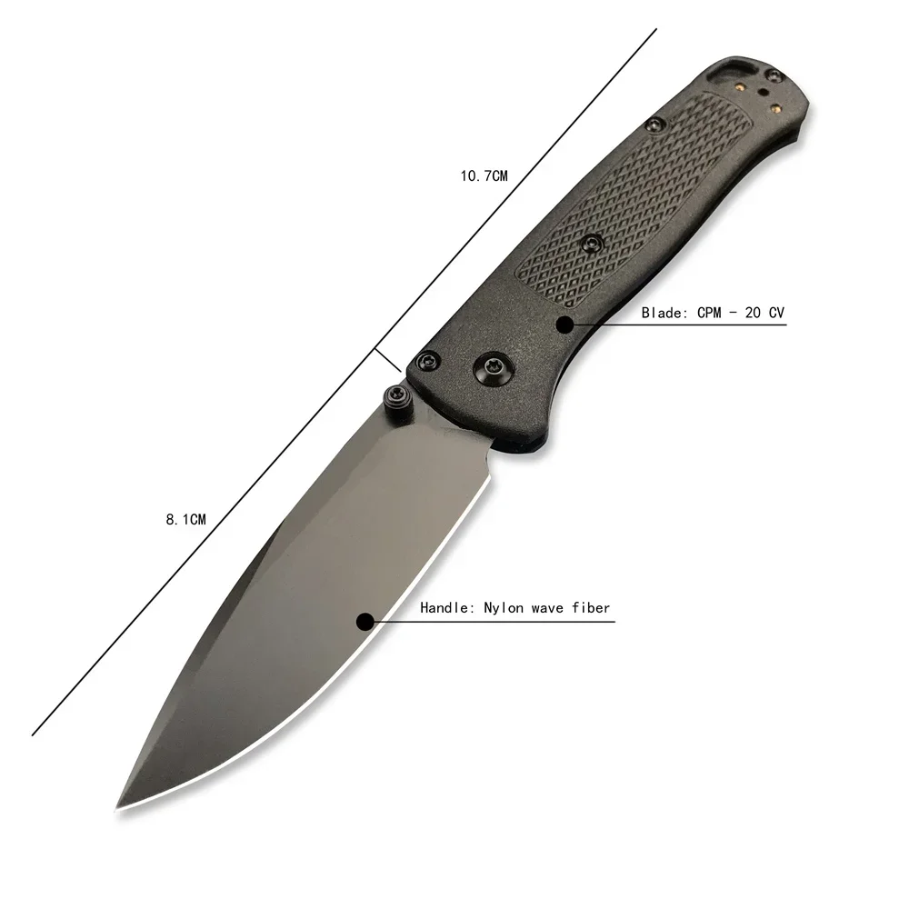 Tactical 940 Osborne Pocket Folding Knife D2 Blade Green Aluminum Alloy Handles EDC Outdoor Camping Hunting Knives Utility Tool