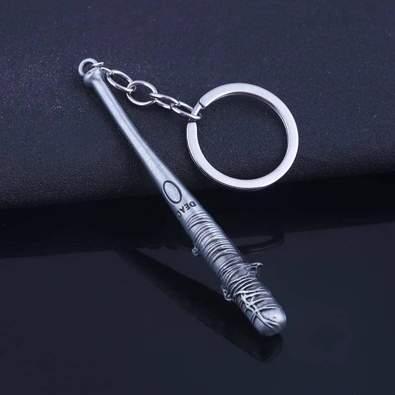 The Walking Dead Keychain Daryl Dixon Bow Arrow Negan\'s Bat Stick LUCILLE Keyring Men Car Women Bag Pendant Cosplay Figure Toys